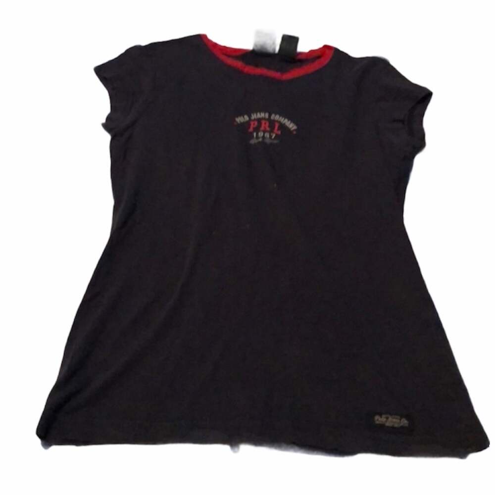 Navy fitted T-shirt C1